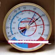 高低溫度計可以用來(lái)測量你居住的房子內外的溫度。
