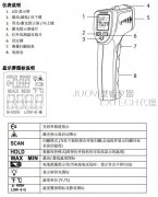 EXTECH IR201A袖珍紅外線(xiàn)溫度計操作說(shuō)明
